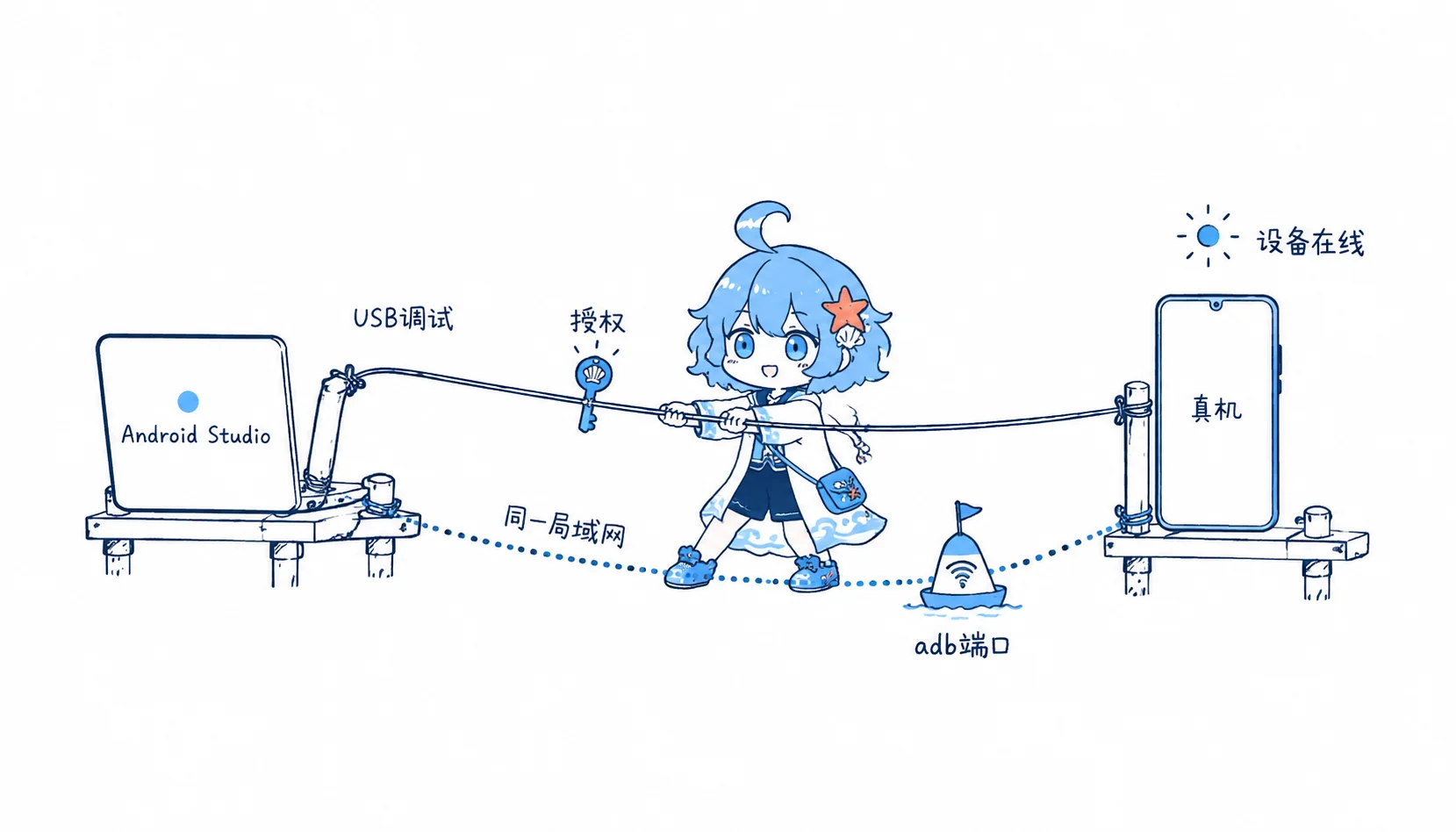 Android 真机调试链路