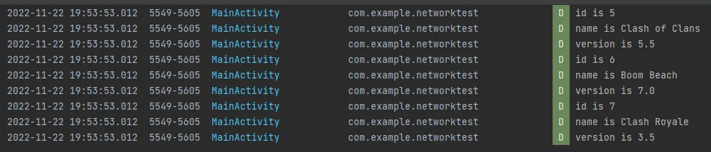 博客第一行代码3学习使用gson解析json