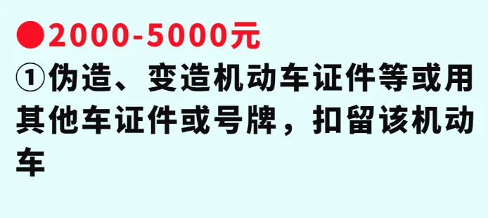 博客科目一罚款2000-5000